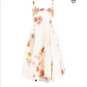 Zimmermann postcard floral appliqué dress, Zimmerman AU size 1